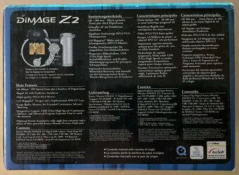 Predam Minolta DiMAGE Z2 digitálni fotoaparát - 10