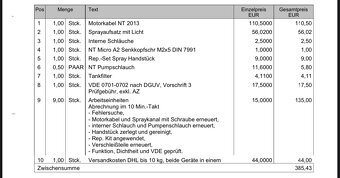 Brúska na pedikúru so stolíkom a svetlom, po servise - 10