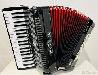 NOVÝ akordeón Beltunica Haydn DELUXE 96 basový - 10