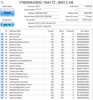 Seagate archive HDD - 8TB - 10