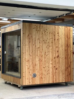 Venkovní finská sauna - 10