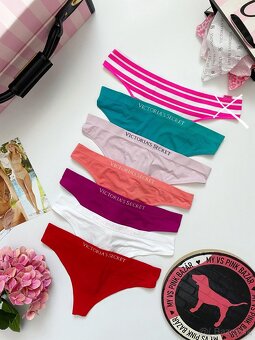 Victoria’s Secret Pink tanga nohavičky M - 10