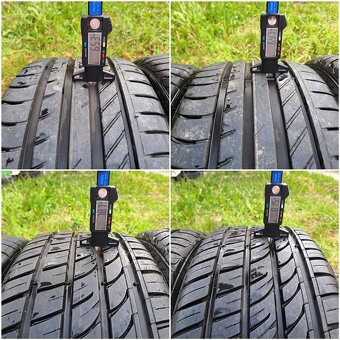 5x100 DOTZ ZLATÉ+CHRÓM Audi VW Škoda Seat 8mm 225/40 R18 - 10