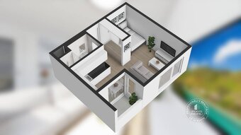 AXIS REAL | 1-izb. úplne nový byt, KLÍMA Lodžia, Pivnic - 10