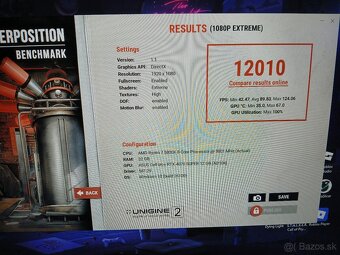 Herný Počítač 4070 Super 12GB + Ryzen 7 5800X + 32GB RAM - 10