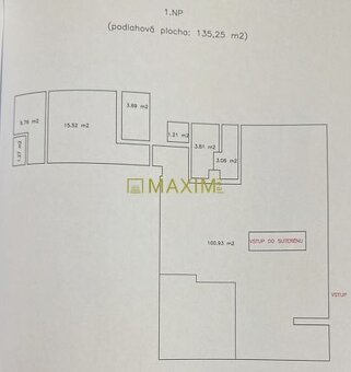 Ponúkame na predaj obchodný priestor na Špitálskej ulici v S - 10