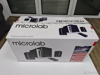 Aktívny Hi-Fi reproduktorový systém 2.1 Microlab FC-530 - 10