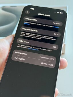 iPhone 15 Pro Max 256GB - Natural Titanium - 10
