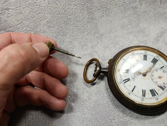 Pánské velmi staré kapesní hodinky REGULATEUR - 10