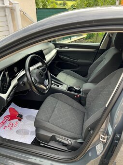 VW GOLF 8 2.0 TDI, DSG, 110kW, 124.000km, SIVÁ METALÍZA - 10