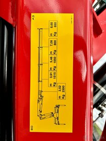Hydraulický jeřáb HC 80 nový se zárukou, 3 hydr. výsuvy - 10