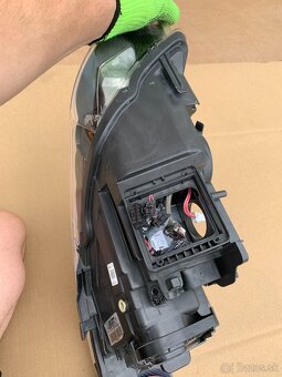 xenon audi q7 09-15 led svetlo levy leve nataceci - 10