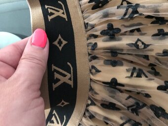 LOUIS VUITTON monogram luxusna sukna S/M made in italy - 10