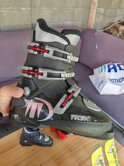 Detské lyže 70cm, 90cm, 100cm, lyžiarky, prilby - 10