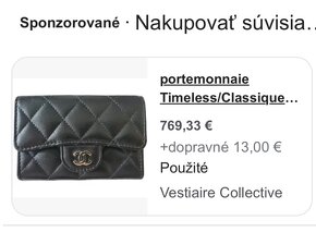 Luxusná kožená peňaženka Chanel - 10