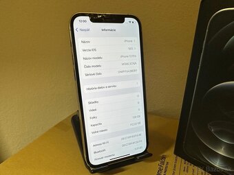 iPhone 12 Pro white 100% Zdravie Batérie TOP STAV - 10
