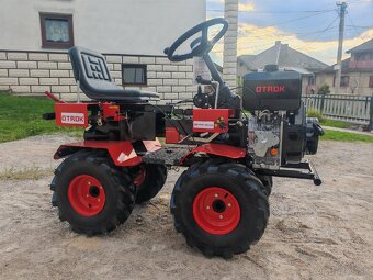 Malotraktor 4x4 diesel/benzín - 10