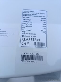 Nástrešná klimatizácia Klarstein - 10