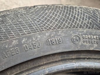 215/65 r17 zimné 4 ks CONTINENTAL dezén 7,7-7,2 mm - 10