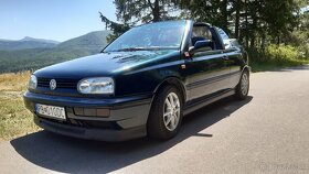VW Golf 3 cabrio 1.8i - 10