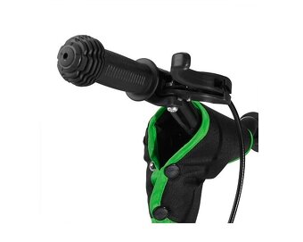 Detské odrážadlo s odpružením zelené alebo ružové - 10