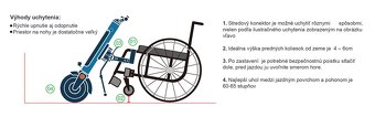 Elektrický prídavný pohon pre invalidné vozíky - 10