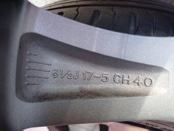 hlinikové disky-orig-Renault,Nissan--61/2Jx17-ET-40--5x114,3 - 10