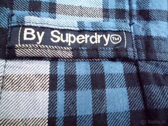 Superdry pánska slim košeľa roll up rukáv M - 10