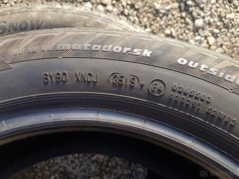 185/60 r15 zimné pneumatiky 2ks Matador a 2ks Barum - 10