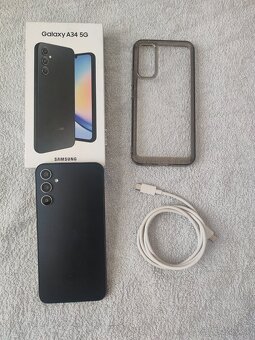 Samsung Galaxy A34 128GB,6GB RAM Black - 10