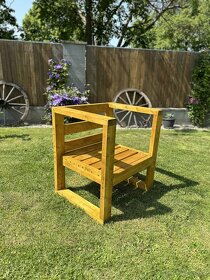 Predam , vyrobím drevene záhradné sedenie, terasové sedenie - 10