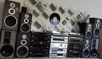 100W 3-pasmove repro TECHNICS 41 x 23 x 25cm, vyroba = Japan - 10