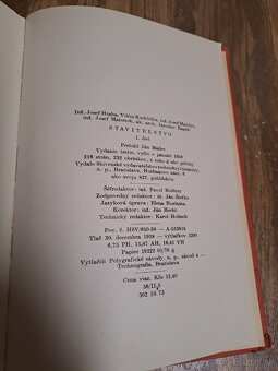 Staviteľstvo I. a II. - J. Hraba a kolektív, 1959 - 10