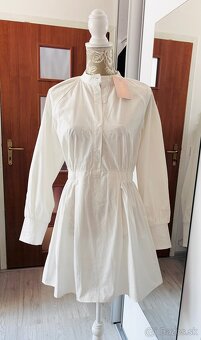 Biele košeľové šaty Missguided - 10