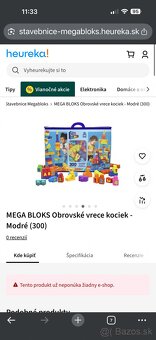 Mega blocks skladačky - 10