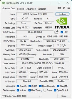 Intel Core i5 10400F/ RTX 4060 8GB/ 32GB DDR4 RAM/ SSD + HDD - 10