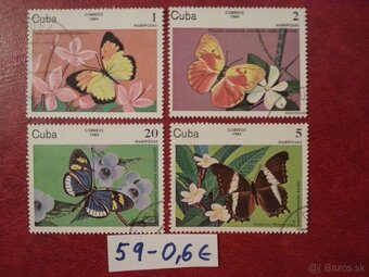 Postove znamky zvierata - 10