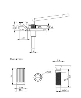 Predám nový Floyd Rose Schaller - 10
