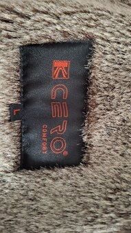 Pánsky kožuch zateplený kabát, veľ.L - 10