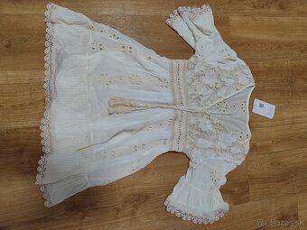 Boho bezove saty S,M,L nove s visačkou - 10