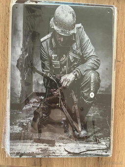 Plechove cedule vojenske - 10