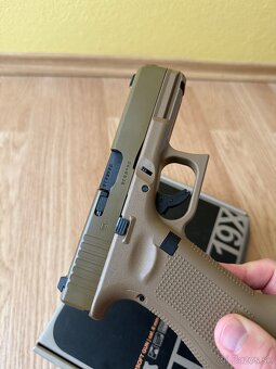 Nový Glock G19X Coyote GBB 6mm airsoft pistol - 10