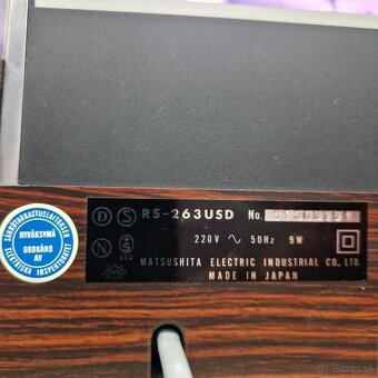 TECHNICS RS-263US...kazetový deck , Dolby System... - 10