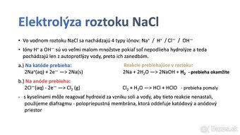 Doučovanie chémie pre žiakov ZŠ, SŠ, VŠ + prijímačky - 10