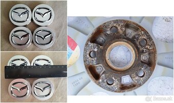 5x114.3 Originál Mazda Top Stav Pneu 235 55 R19 Dizajn Y - 10