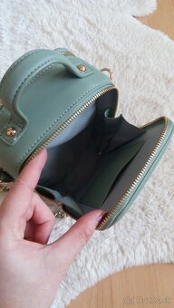 Crossbody kabelka mentolová - 10