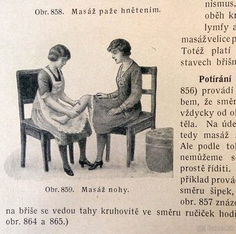 Starožitné lékařské knihy Nové domácí léčení, rok 1920 - 10