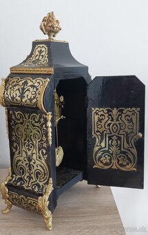 Francúzske hodiny Boulle Japy Freres and Cie - 10