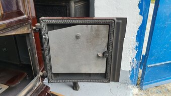Liatinové kachle Jotul F 600 CB hnedá majolika - 10