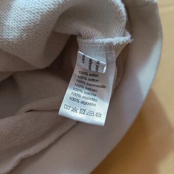 Lacoste biela mikina s kapucňou s veľkým logom S/M - 10